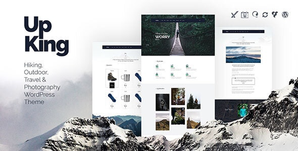 Upking-徒步旅行俱乐部 WordPress 主题 1.4