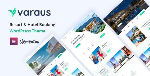 Varaus v1.0.4 酒店预订 WordPress 主题