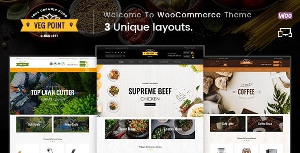 Veg Point WP - 多用途 Elementor WooCommerce 主题 3.4.0