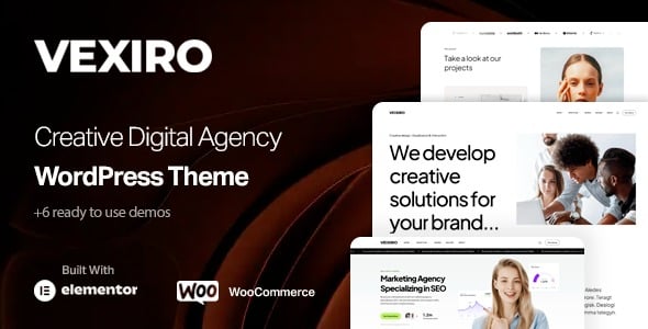 Vexiro (v1.0.5) Creative Digital Agency & Portfolio Theme