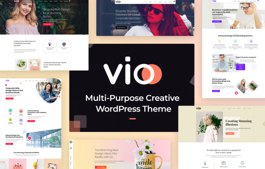 Vio – 创意多用途 WordPress 主题 1.0.1