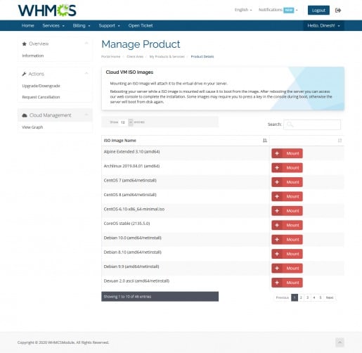 WHMCS Hetzner 云自动化 v2024.1 (v3.1)