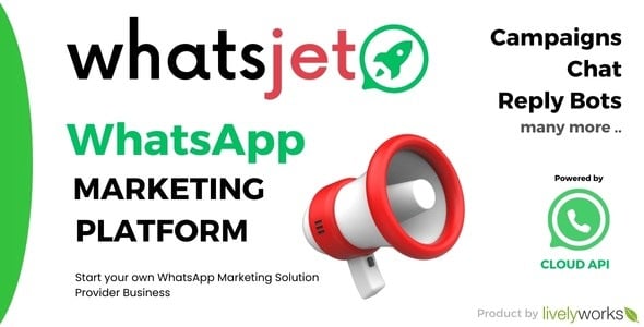 WhatsJet SaaS v5.6.5 (Activated)