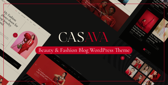 Casava - 美容时尚博客 WordPress 主题 1.0.1