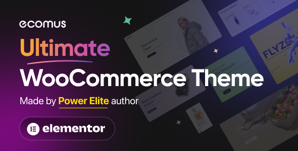 Ecomus (v1.6.4) Multipurpose WooCommerce Theme