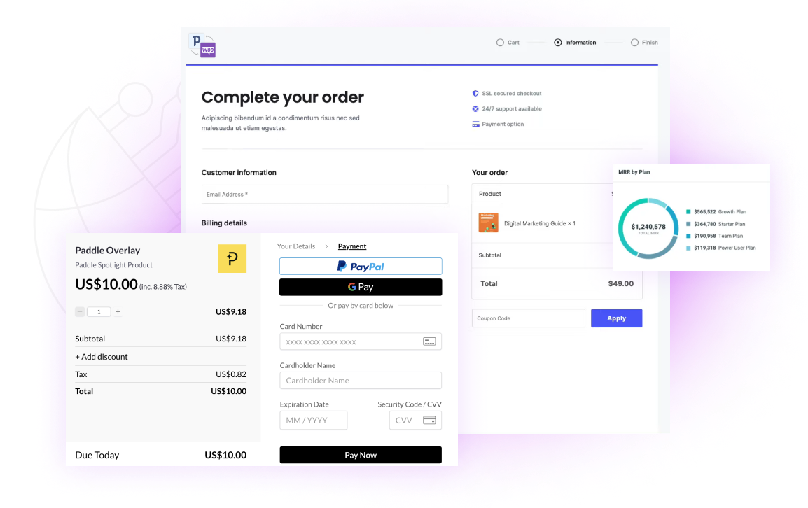 Paddle checkout for WooCommerce v2.3.6 [Activated]