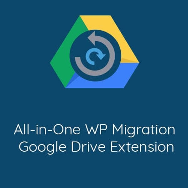 All-in-One WP Migration Google Drive (GDrive) Extension v2.96 (Activated)