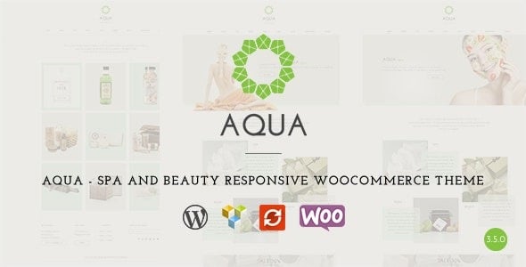 Aqua v5.1.2 Spa and Beauty Responsive WooCommerce WordPress Theme