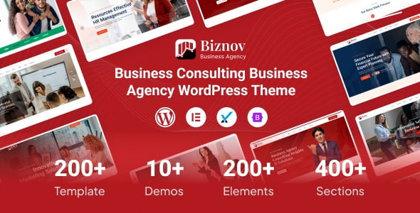 Biznov v1.0.3 Business Consulting WordPress Theme