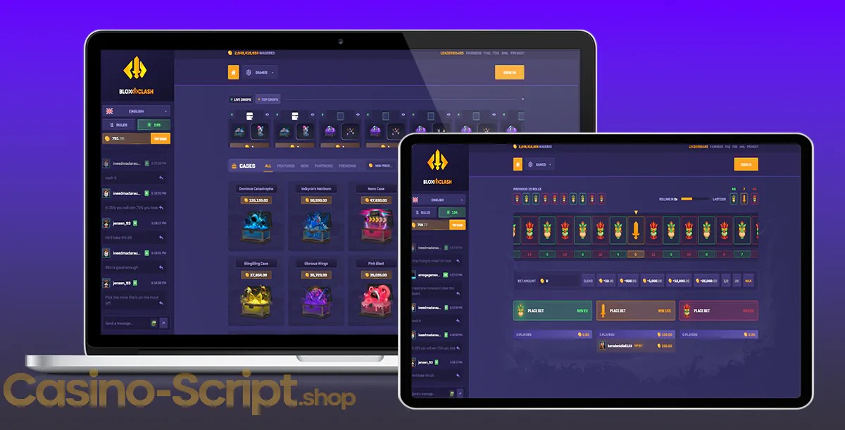 Bloxclash v1.0.0 – Best Roblox Casino Source Code