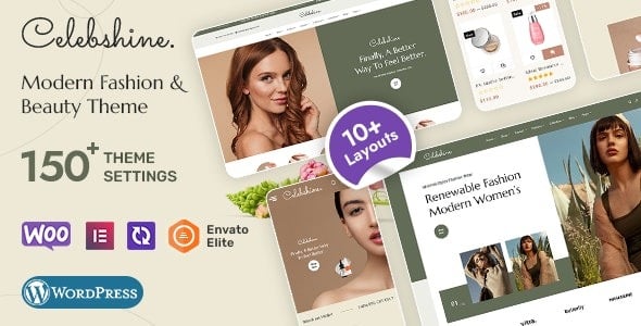Celebshine v1.0.7 WooCommerce Theme for Fashion & Cosmetics