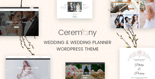 Ceremony v1.7.2 Wedding Planner WordPress Theme