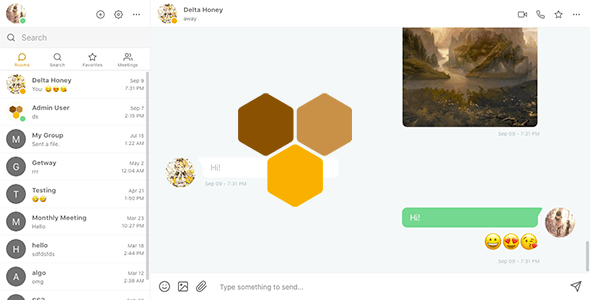 Clover (v2.9.2) Real-Time Messaging, Audio & Video Conferencing Web App – Node.js, React, WebRTC, Socket.IO