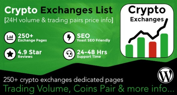 Cryptocurrency Exchanges List Pro v2.8.7 [Activated]