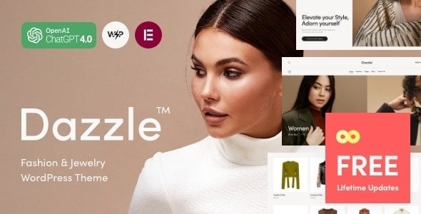 Dazzle v1.4.0 Fashion & Jewelry WordPress Theme