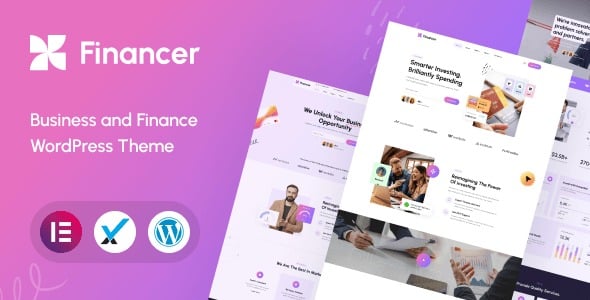 Financer (v1.0) Business and Finance WordPress Theme