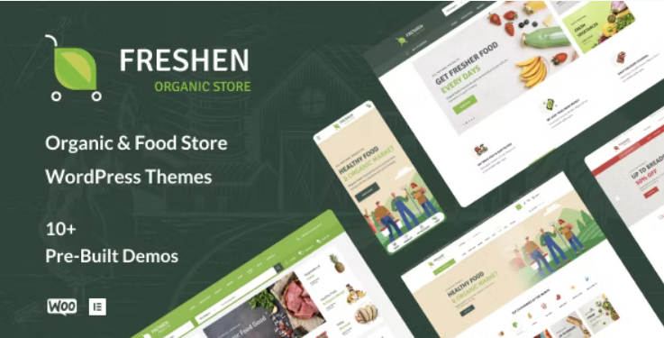 Freshen (v1.0.27) Organic Food Store WordPress Theme