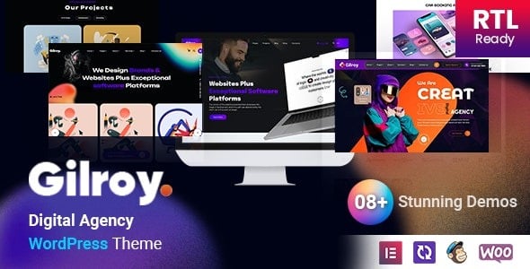 Gilory (v1.0.6) Digital Agency WordPress Theme