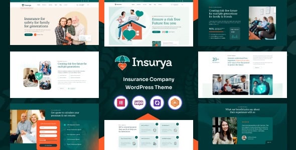 Insurya v1.0.0 Insurance WordPress Theme