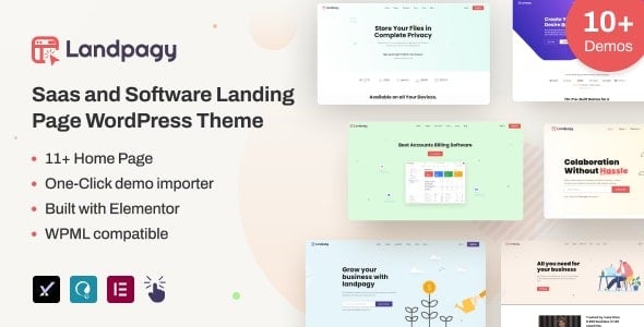 Landpagy (v1.9.0) Multipurpose Landing page WordPress Theme