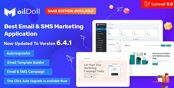 [Activated*] Maildoll (v6.11.2) Email Marketing & SMS Marketing SaaS Application