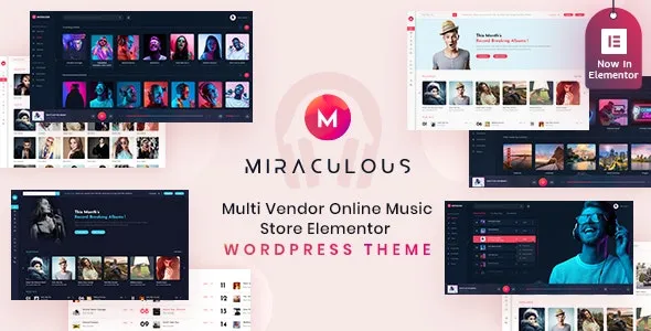 Miraculous (v2.0.6) Online Music Store WordPress Theme [Activated]