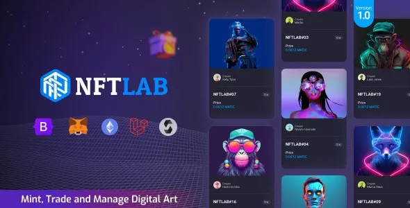 NFTLab v2.0 – NFT Marketplace [Activated]
