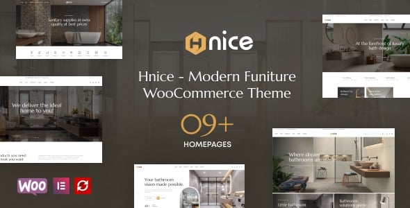 Hnice v1.0.14 Modern Funiture WooCommerce Theme