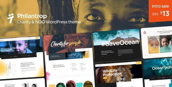Philantrop (v1.1) Charity & Nonprofit WordPress Theme