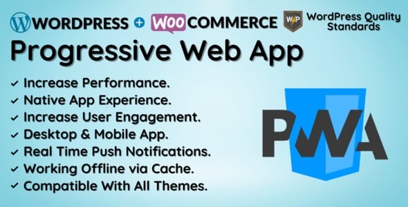 v1.4.0 Progressive Web App (PWA) & Push Notifications for WordPress & WooCommerce [Activated]