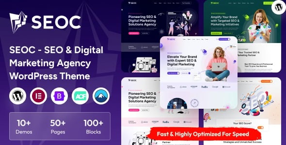 SEOC (v2.0.0) SEO & Digital Marketing Agency WordPress Theme