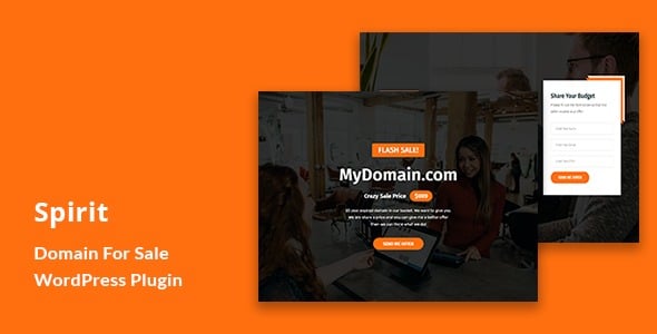 Spirit v1.0.0 Domain for Sale WordPress Plugin