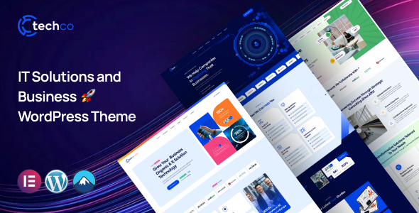 Techco (v1.0.2) IT Solutions & Business WordPress Theme