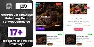 WooCommerce Product Showcase Gutenberg Block v1.6