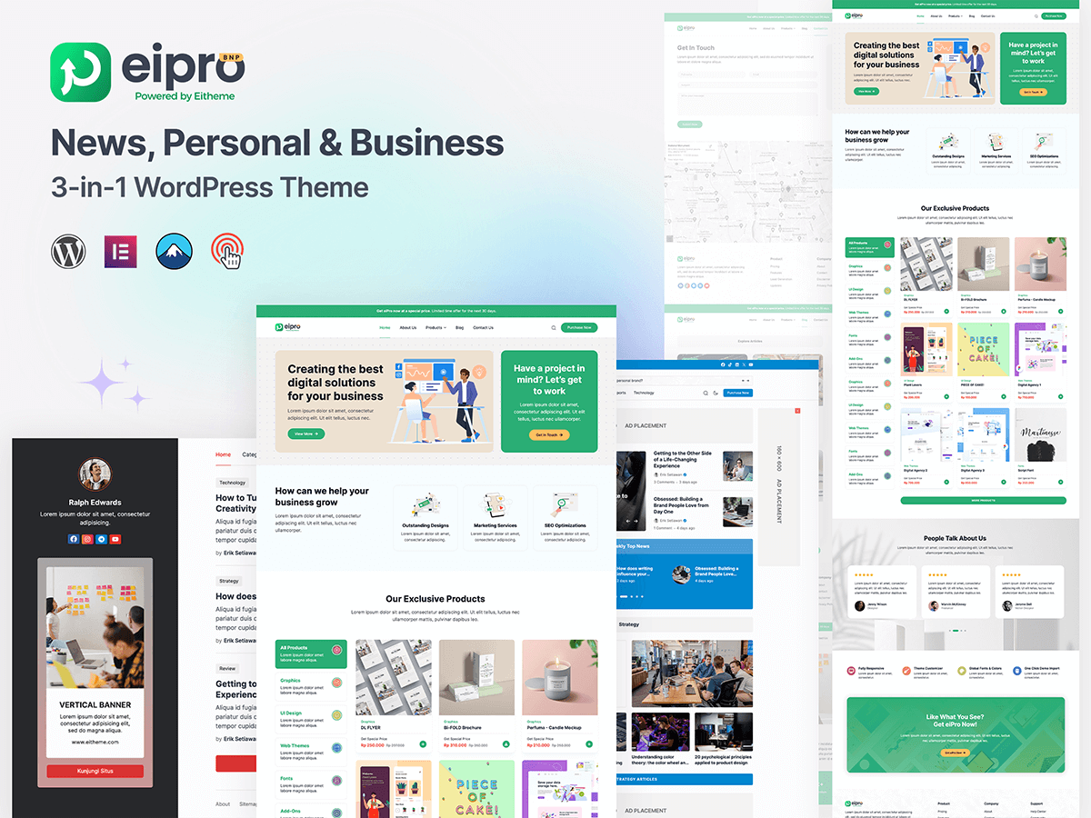 eiPro v1.2.6 News, Personal & Business [Activated]