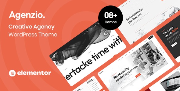 Agenzio v1.0.0 Creative Agency & Portfolio WordPress Theme