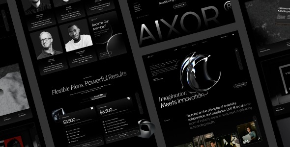 Aixor v2.0.1 Marketing Agency WordPress Theme