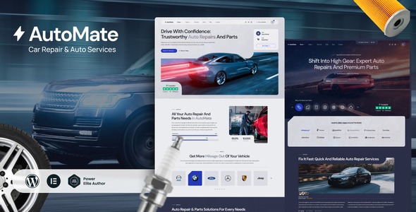 AutoMate v1.0 Car Repair & Auto Services WordPress Theme [Activated]