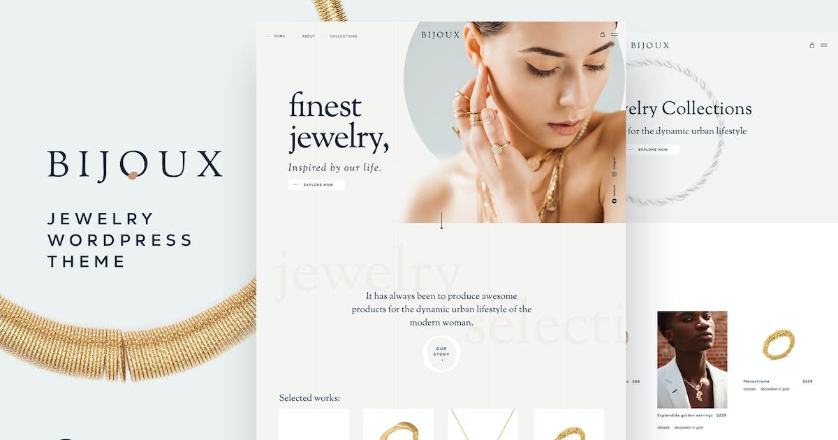 Bijoux (v13.3) Handmade Crafts Jewelry WooCommerce Shop