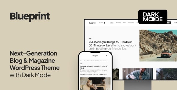 Blueprint (v1.1.1) Next-Generation Blog & Magazine Theme