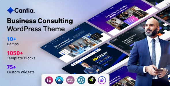 Cantia v1.0.0 Business Consulting WordPress Theme