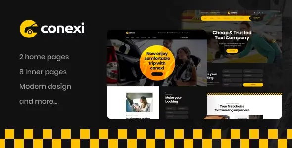 Conexi v3.0.0 Taxi Booking Service WordPress Theme + RTL