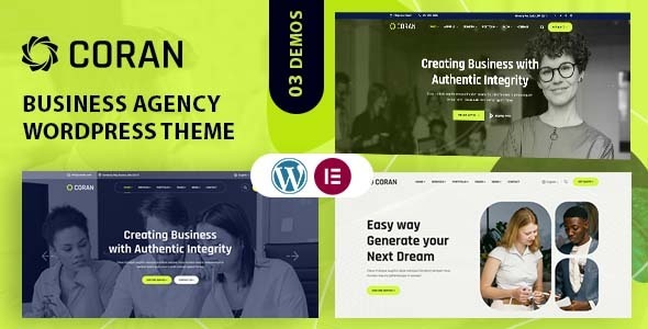Coran v1.0.3 Business Agency WordPress Theme