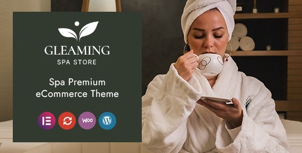 Gleaming WP (v3.2.0) Spa and Beauty WooCommerce Theme