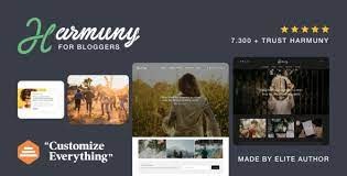 Harmuny (v1.6.3) Modern WordPress Blog Theme