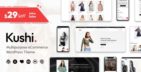 Kushi (v1.0.0) Multipurpose WooCommerce Theme