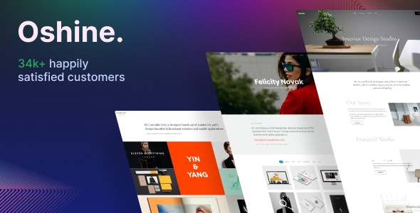 Oshine v7.2.6 (Activated) Multipurpose Creative Theme