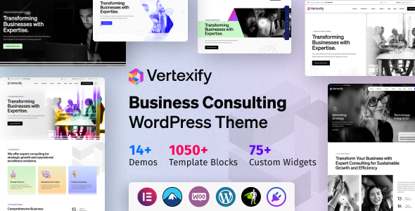 Vertexify v1.0.1 Business Consulting WordPress Theme