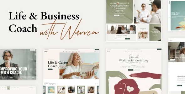 Warren (v1.2) Life and Business Coach WordPress Theme