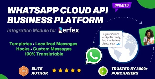 WhatsApp Cloud API Business Integration module for Perfex CRM v1.2.9